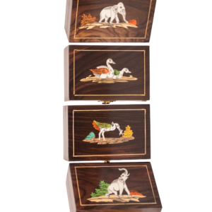 wooden jewelry box 4x6 | handmade rosewood gift box